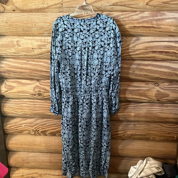 NWOT Reiss Navy Floral Dress - Picture 8 of 14